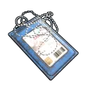 Blue ID Tag