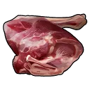 Raw Deer Meat