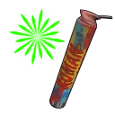 Green Roman Candle