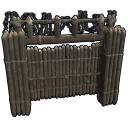 High External Wooden Gate