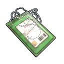 Green ID Tag