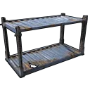 Half Height Bamboo Shelves