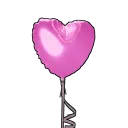 Ballon en forme de cœur