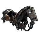 Armure en bois pour cheval