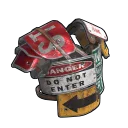 Road Sign Jacket