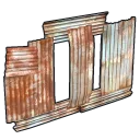Metal Vertical embrasure