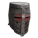 Knights armour helmet